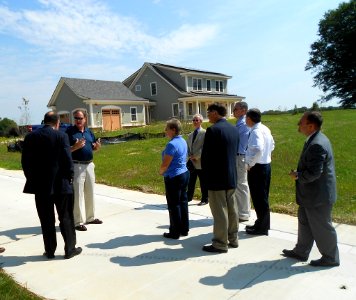 Mayor of Gaithersburg and City Council members Tour NZERTF (7788281496)