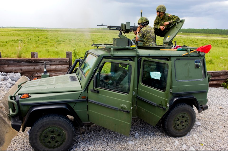 Mercedes-Benz G-Class of the Canadian Land Forces