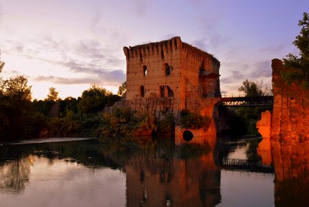 Medieval mincio river