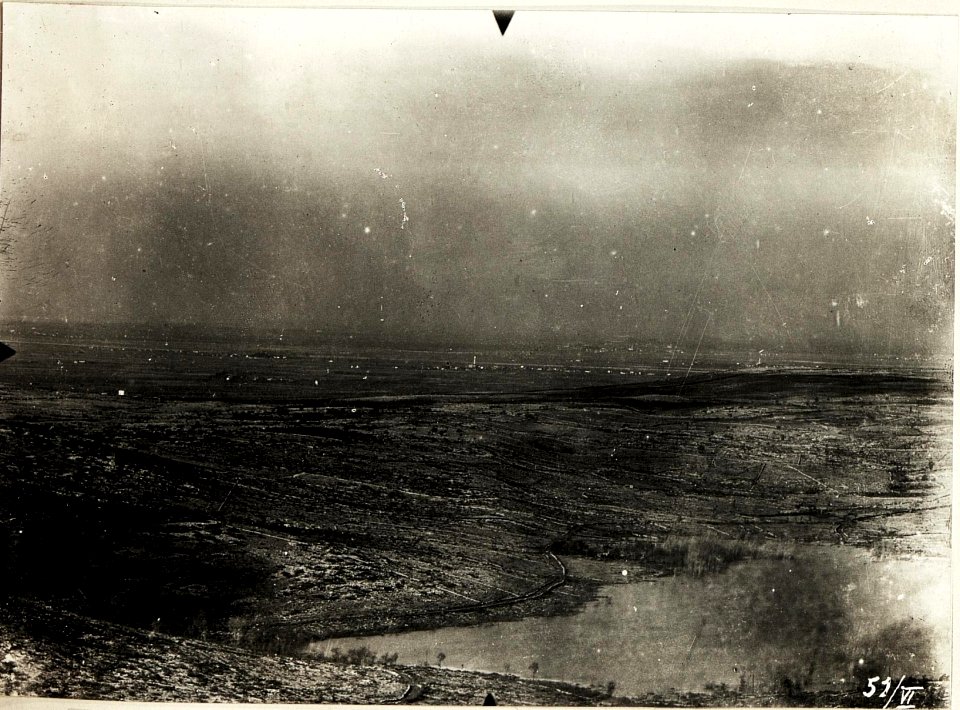 Panorama von Kote 235 nördlich Jamiano, 15.10.1916. (BildID 15594298)