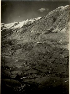 Panorama des Flitscher Beckens. Standpunkt, Geschützpforte des Werkes KAL. (BildID 15468571)