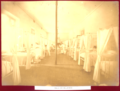 MG-53-021 (Hospital Rawson. Sala de mujeres.)