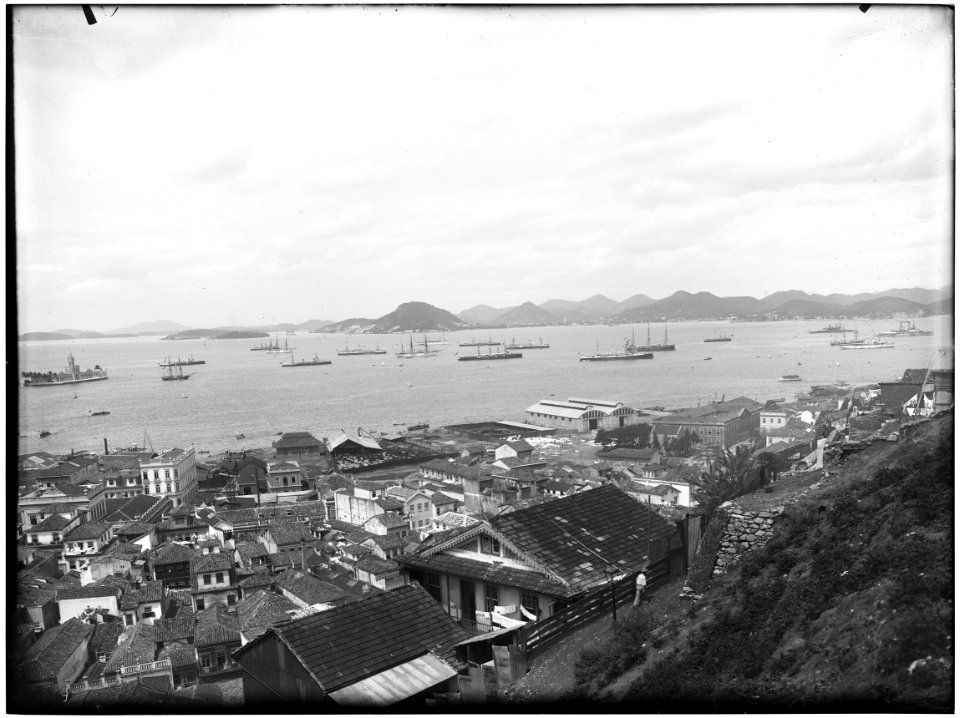 Panorama do Rio de Janeiro tomado do Morro do Castelo - 2