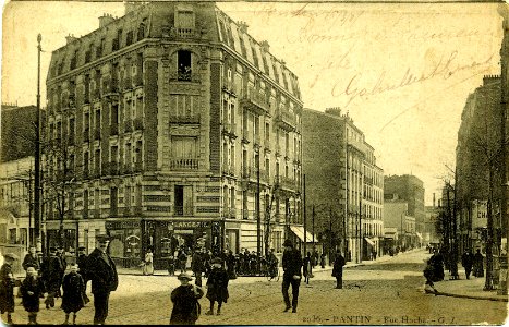 Pantin.Rue Hoche.Rue Victor-Hugo