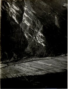 Panorama, Lago di Ledro und Tal bis Bezzecca. Standpunkt, Tomeabru. (6. Teilbild zu WK1 ALB082 24352) (BildID 15630559)