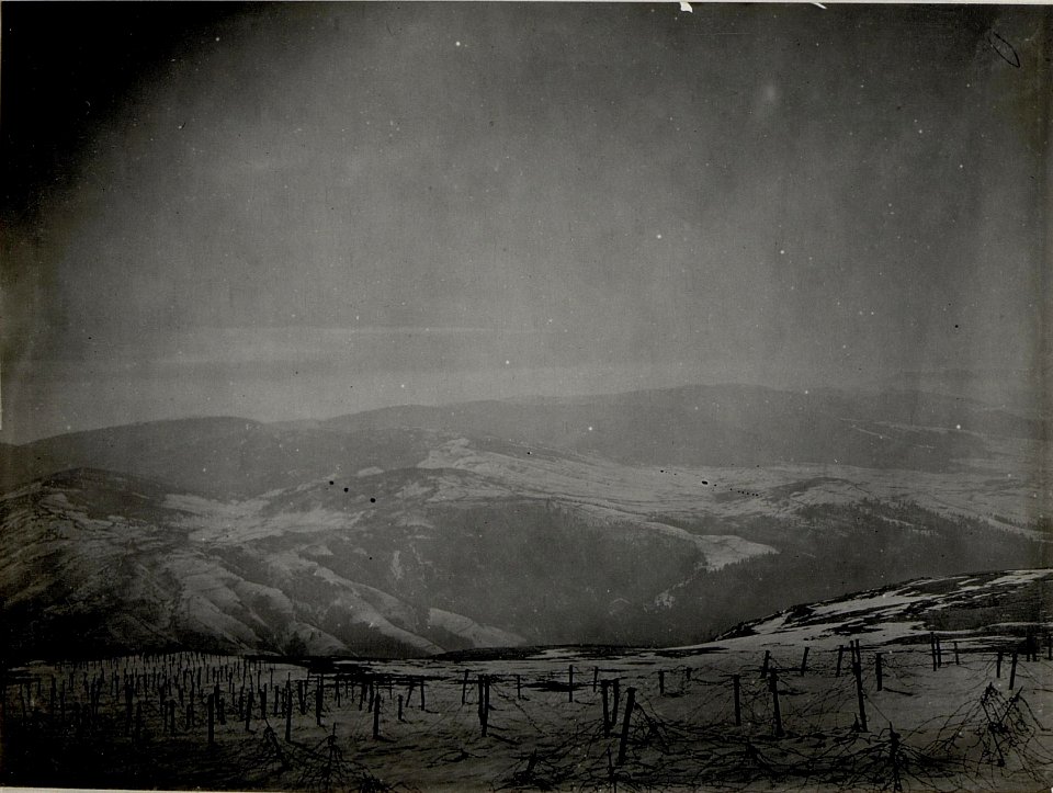 Panorama, Monte Grappa. Standpunkt Spiel. (3. Teilbild zu WK1 ALB083 24414a) (BildID 15633727)