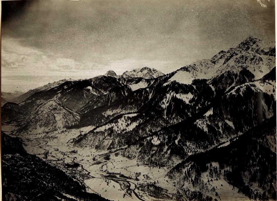 Panorama von der Kleinalpenspitze gegen den Mittagskofel, Monte Piper und den Zweispitz (BildID 15494508)