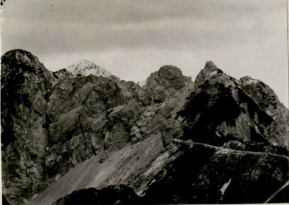 Panorama von der Kornitza Scharte geg. d. Mittagskofel. I. Teilbild (BildID 15517116)