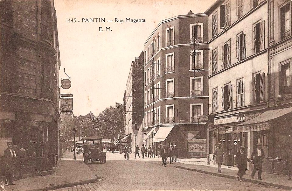 Pantin.Rue Magenta.Voiture