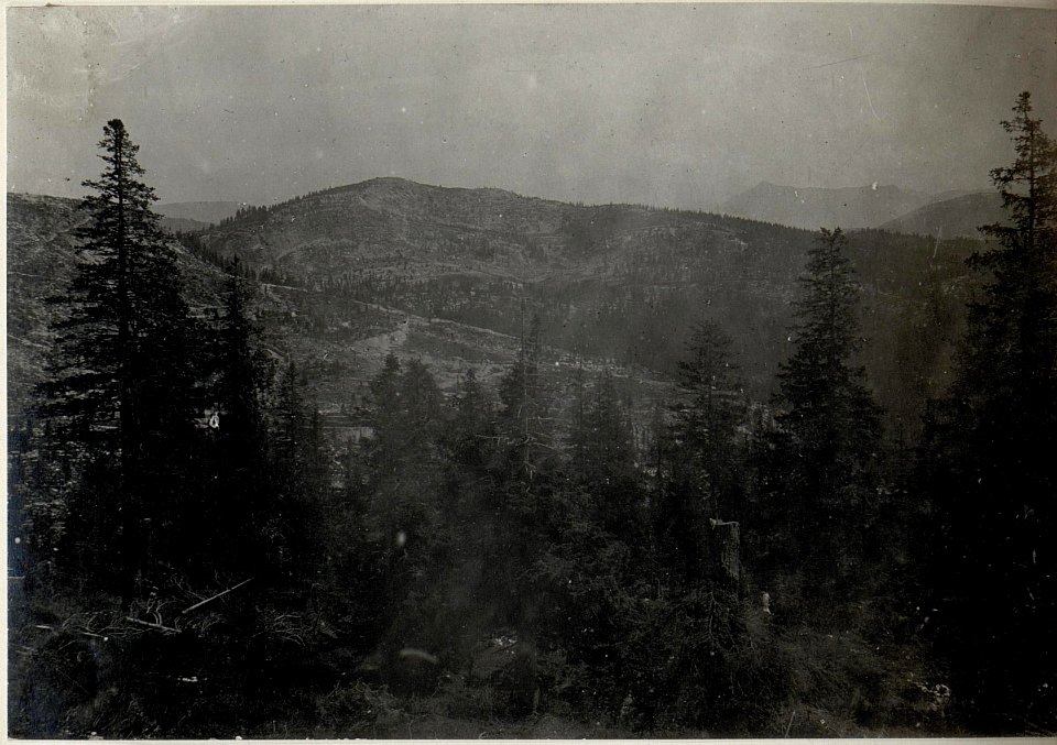 Panorama, Standpunkt Monte Zebio. (3. Teilbild zu WK1 ALB083 24392a) (BildID 15633101)