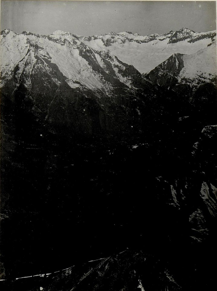 Panorama, Doss die Morti, Daone, kleiner Nozzolo. Standpunkt, Nozzolo. (1. Teilbild = WK1 ALB082 24343a) (BildID 15630300)