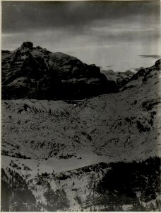 Panorama, (1. Teilbild = WK1 ALB82 24324a) Monte Sief, Col di Lana, Crap di Pestort. Standpunkt, Pizazz. (BildID 15629600)