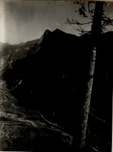 Panorama, Brenta-Tal. Standpunkt Nähe der Perticastraße. (3. Teilbild zu WK1 ALB084 24427a) (BildID 15634968)