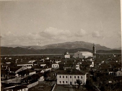 Panorama von Skutari. Aufgenommen in Skutari am 14. März 1916. (BildID 15533172)
