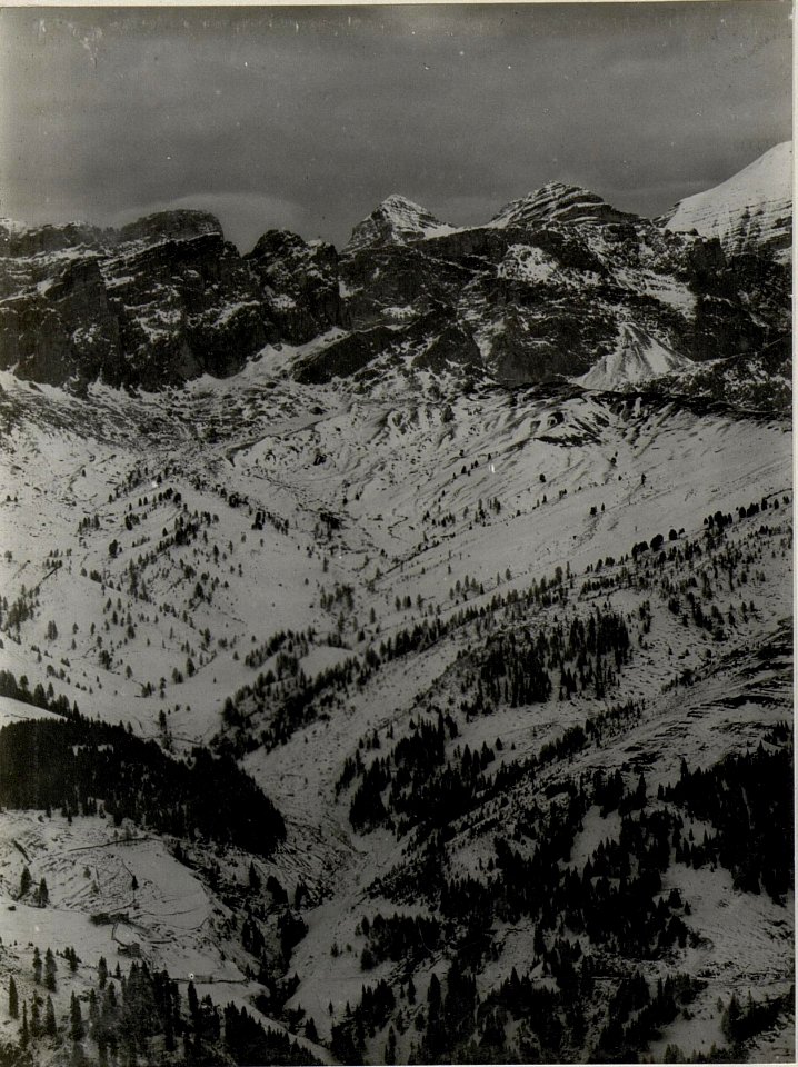 Panorama, (3. Teilbild zu WK1 ALB82 24324a) Monte Sief, Col di Lana, Crap di Pestort. Standpunkt, Pizazz. (BildID 15629614)