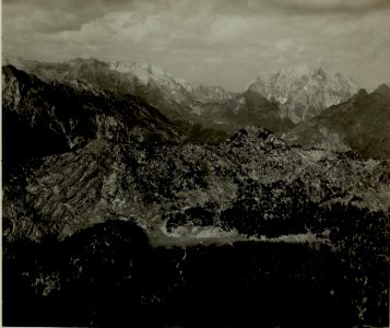 Panorama vom Vogel, Lepa, Spica, Triglav, Prisang, Razor, Mojstrovka Stpkt, Kuk Kamm Kote 2135. (BildID 15480587)