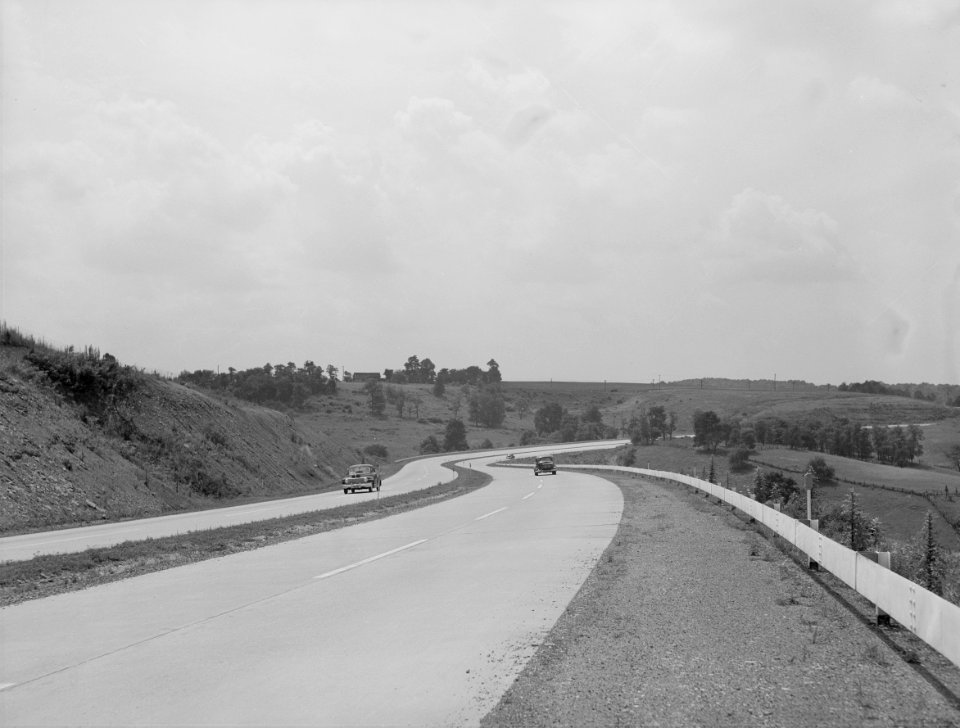 Pennsylvania Turnpike in 1942