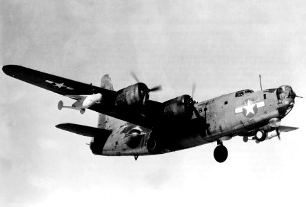 PB4Y-2 with bats NAN2-46