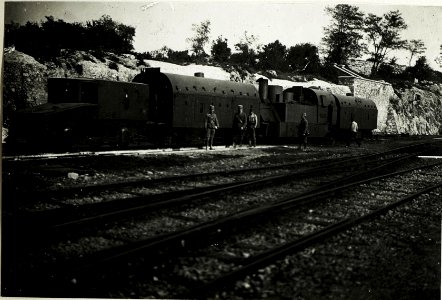 Panzerzug in Nabresina. (BildID 15586654)