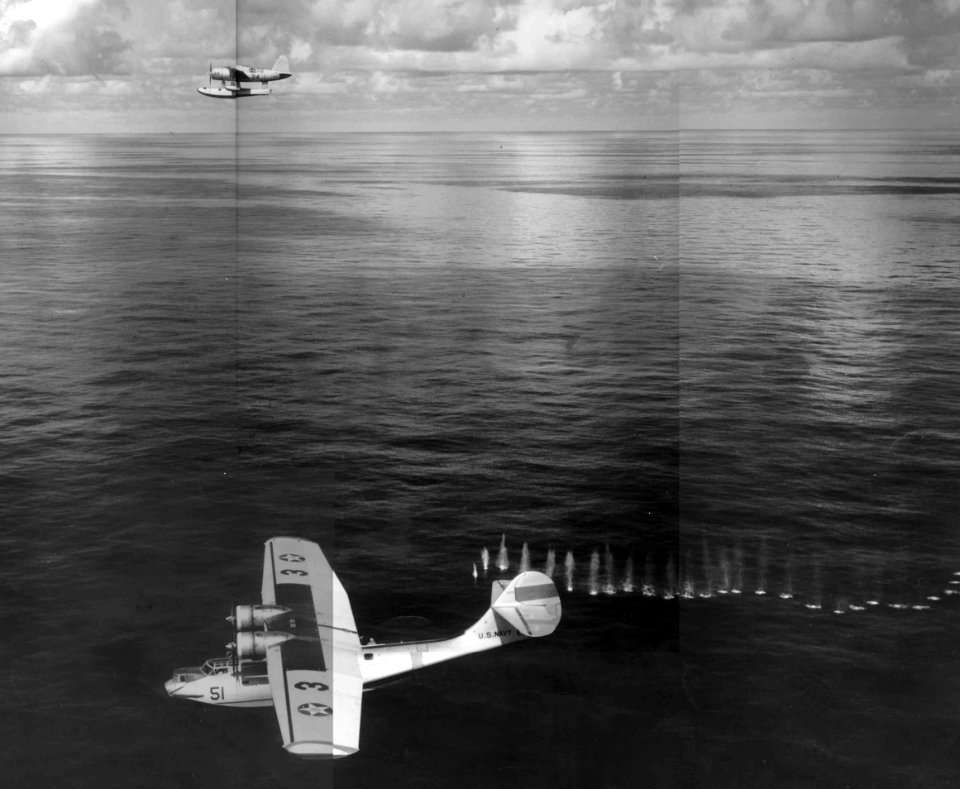 PBY gunnery training near NAS Pensacola 1942