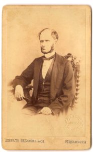 Pedro Francisco de Paula C. de Albuquerque -visconde de Camaragibe e professor da Faculdade de Direito do Recife-. (Col. Francisco Rodrigues; FR-857)