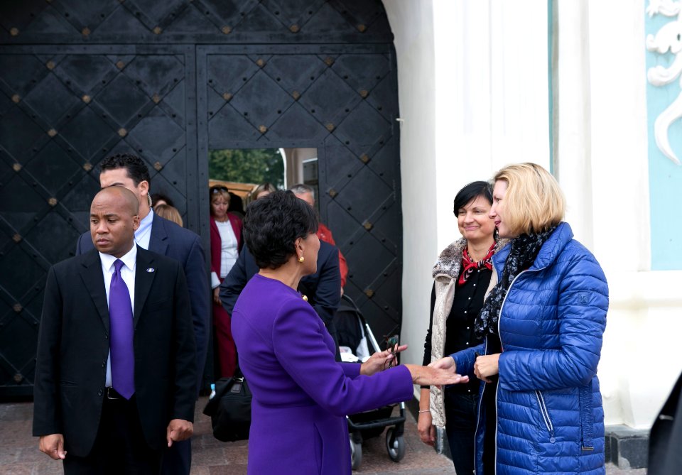 Penny Pritzker, United States Secretary of Commerce, Kyiv, Ukraine, Sept. 26-27, 2014 (15204659490)
