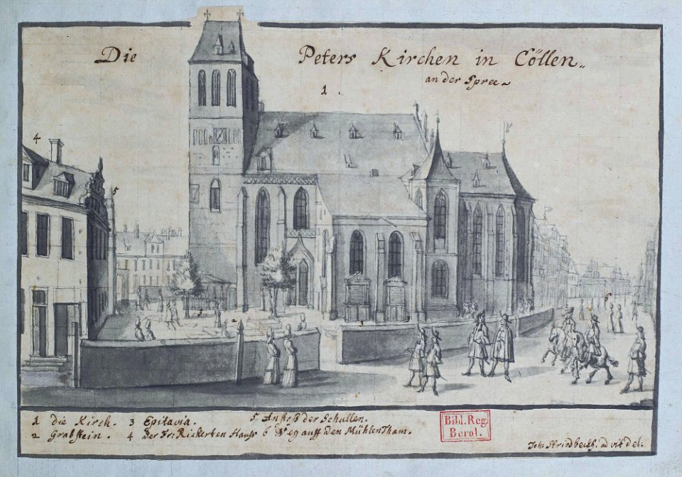 Petrikirche Cölln 1690