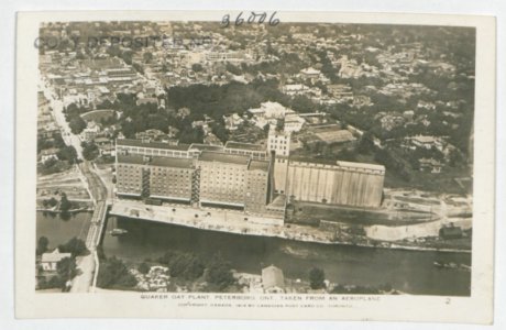 Peterboro Ontario from an Aeroplane (HS85-10-36006) original