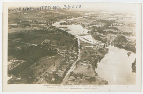 Peterboro Ontario from an Aeroplane (HS85-10-36010) original
