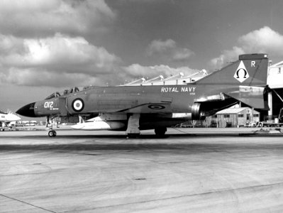 Phantom FG1 of 892 Sqn at NAS Miramar 1975