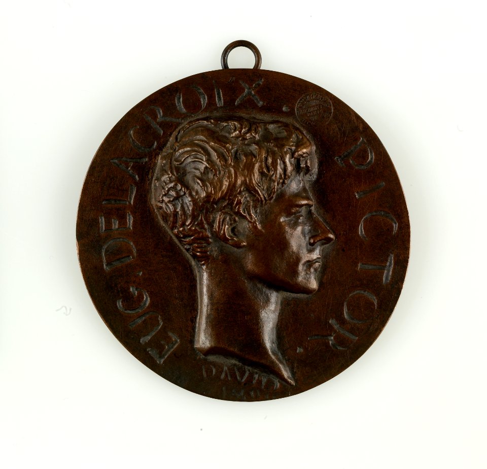Pierre-Jean David d'Angers - Ferdinand-Victor-Eugène Delacroix (1798-1863) - Walters 541737