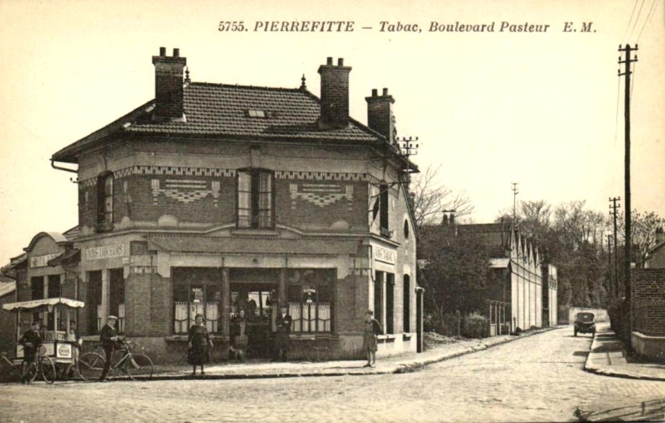 Pierrefitte.Boulevard Pasteur.Tabac