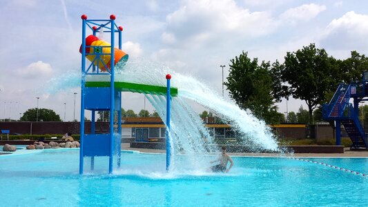 Water swimming fun photo