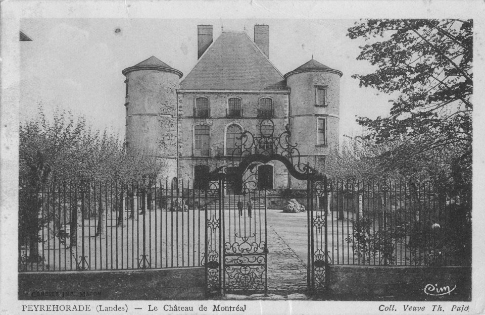 Peyrehorade chateau de montreal 1948