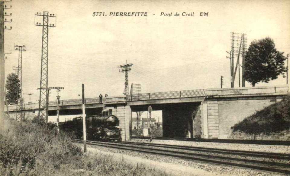 Pierrefitte.Pont de Creil