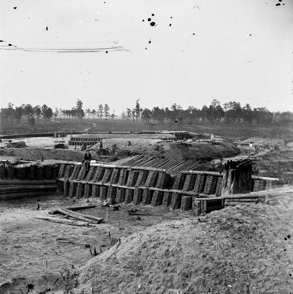 Petersburg, Virginia. Interior view of Fort Sedgwick2
