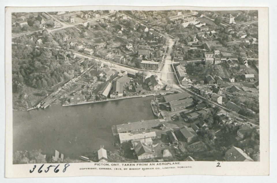 Picton Ontario from the Air (HS85-10-36568) original