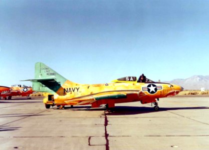 QF-9J Cougar target drone at China Lake in 1970