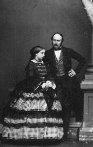 Queen Victoria and Prince Albert 1861 photo