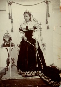 Queen Ranavalona III, Antananarivo, Madagascar, ca. 1890-1895