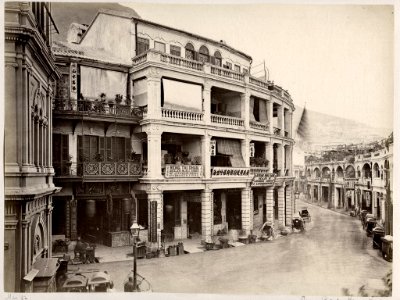 Queens Road attributed to Afong, c1880s