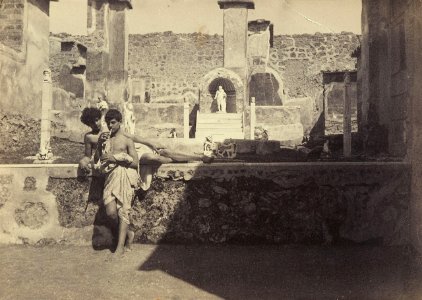 Pluschow, Wilhelm von (1852-1930) - n. 1393 - Edoardo e Vincenzo Galdi a Pompei