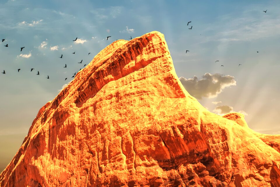 Nature mountain scenic