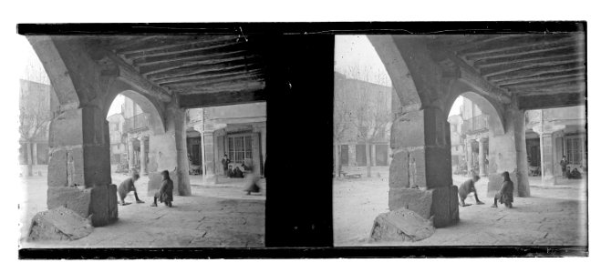 Plaça porticada de Santa Coloma de Queralt