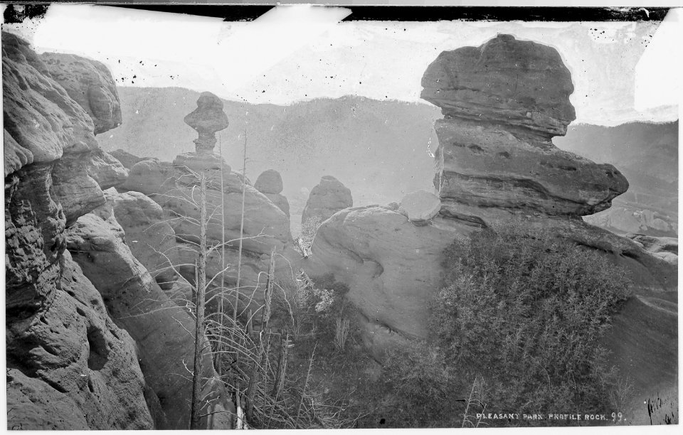 Pleasant Park, Profile Rocks. Douglas County, Colorado - NARA - 517061 photo