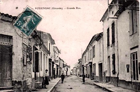 Podensac - Grande rue