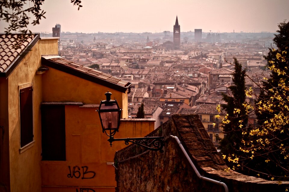 House panoramic landscape