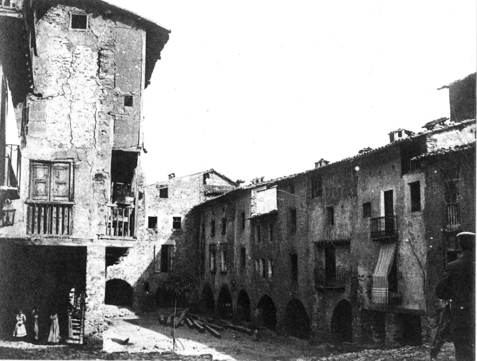 Plaça porxada de Bagà (AFCEC EMC X 3046)