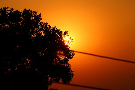 Nature travel silhouette