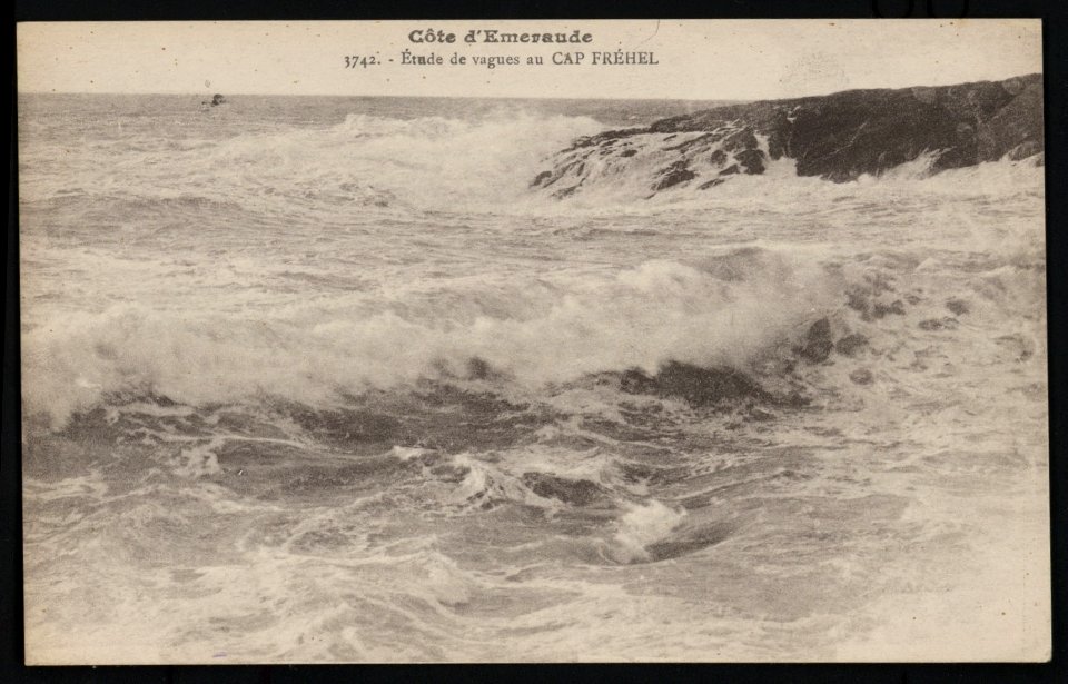 Plévenon - Etude de vagues au Cap Fréhel - AD22 - 16FI1346